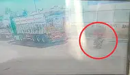 Diyarbakır'da park halindeki TIR'a çarpan motokurye ağır yaralandı