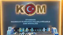 Diyarbakır'da kaçakçılık operasyonunda 3 milyondan fazla makaron ele geçirildi