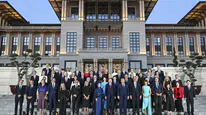 Külliye'de NATO liderlerine resmi resepsiyon: Erdoğan ve Emine Erdoğan ev sahipliği yaptı