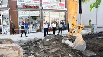 Patnos Belediyesi Atatürk Mahallesi için yeni yol çalışmasına başladı