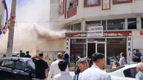 Mazıdağı ilçesinde diş kliniğinde korkutan yangın