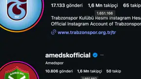 Amedspor sosyal medyada trabzonspor'u geçti: Dijital yükseliş sürüyor