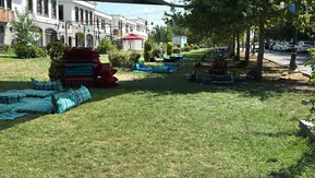 Aşırı sıcaklar Diyarbakır sokaklarını ve tarihi mekanları sessizliğe gömdü