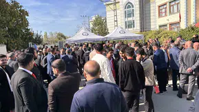 Van Ticaret ve Sanayi Odası üyeleri yeni başkanını seçmek için sandık başında