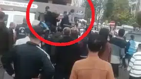 Diyarbakır Sur ilçesinde zabıta ve seyyar satıcı arasında arbede çıktı