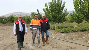 Elazığ'da selin vurduğu tarım işletmelerinde hasar tespit çalışmaları tamamlandı