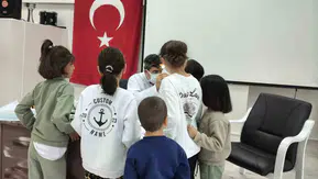 Elazığ Çocuk Evleri Sitesindeki miniklere kapsamlı diş sağlığı taraması yapıldı