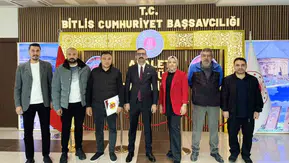 Bitlis Gazeteciler Cemiyeti Başsavcı Kandemir ile bir araya geldi