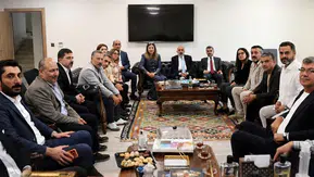 Amedspor yönetimi DTSO'yu ziyaret etti: Kulübe ekonomik destek güçlendirilecek