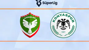 Amedspor Konyaspor maçı kaçta hangi kanalda saat kaçta? İşte detaylar
