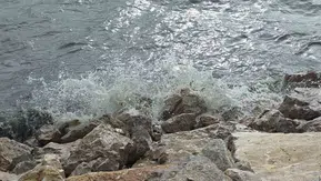 Van Gölü sert rüzgarla çalkalandı