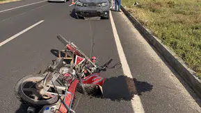 Midyat yolunda motosiklet kazası acı bitti