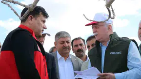 Şanlıurfa'da süper hücre fıstık bahçelerini vurdu