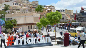 Mardin bayramda doldu taştı yer bulamayanlar çevre illere gitti