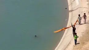 Batman'da sulama kanalında can pazarı