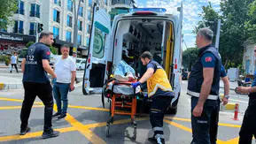 Batman'da motosiklet yayaya çarptı iki kişi hastanelik oldu