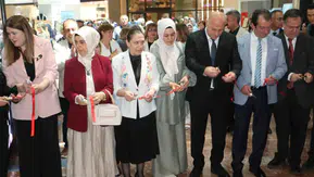 Diyarbakırlı kursiyerlerin el emeği ürünleri görücüye çıktı