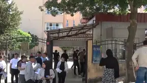 Siirt'te üniversite hayali kuran binlerce aday sınavı tamamladı