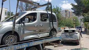 Batman'da sabah trafiğinde kaza Bir kişi yaralandı
