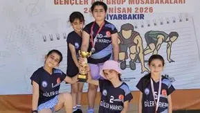 Çermikli minikler oryantring yarışmasına damga vurdu