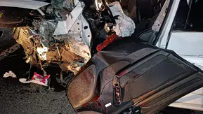 Ağrı Eleşkirt yolunda feci kaza 6 kişi yaralandı