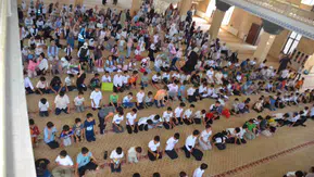 Muş Bulanıkta Yaz Okulu Öğrencileri Cami Etkinliğinde Bir Araya Geldi