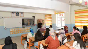 Çatak Halk Eğitim kurslarında sağlık ve hijyen eğitimi dönemi