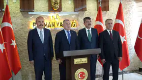Bakan Osman Aşkın Bak Batman Yatırımlarını Denetlemek İçin Şehre Geldi