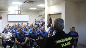Elazığ zabıtasına uyuşturucu ile mücadele eğitimi verildi