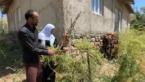 Hakkari'de geçim kaynağını kaybeden aileye devlet ve hayırseverlerden büyük destek