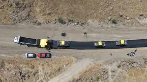 Muş köy yolları için 100 milyon liralık asfalt hamlesi başladı