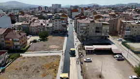 Elazığ'da 20 bin ton asfaltla 12 kilometrelik yol konfora kavuştu