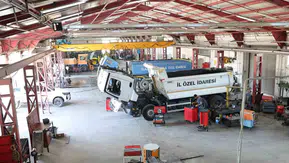 Elazığ kırsalındaki iş makineleri atölyelerde aralıksız onarımdan geçiyor