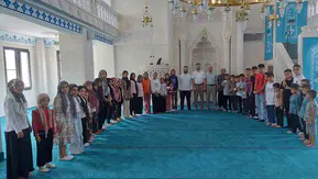 Diyarbakır Çermik ilçesinde yaz dönemi Kur'an kursları törenle tamamlandı