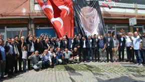 Zafer Yıkılmaz MHP Bulanık İlçe Başkanlığı görevine yeniden seçildi