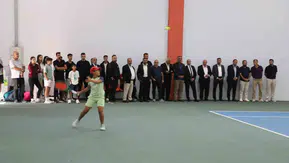 Ağrı Dağı Cup tenis turnuvasında heyecan dolu maçlar başladı