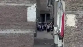 Diyarbakır Sur ilçesinde bir apartman dairesinde yangın paniği yaşandı