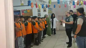 Uludere'de öğrencilere kuduz hastalığına karşı hayati uyarılar yapıldı