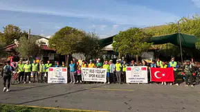 Tatvan'dan Muş'a uzanan 100 kilometrelik bisiklet yolculuğu başladı