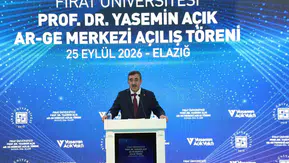 Cumhurbaşkanı Yardımcısı Yılmaz Elazığ'da AR-GE merkezinin açılışını yaptı