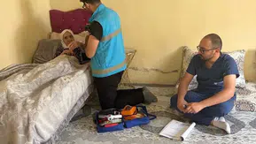 Şırnaklı hastaların ayağına giden sağlık ordusu 30 bin eve ulaştı