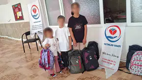 Çermik ilçesinde yetim öğrencilere eğitim desteği sağlandı