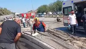 Elazığ yolunda feci kaza iki kişi hayatını kaybetti