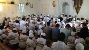 Gercüşte çocuklar namaz eğitimi finalinde bir araya geldi