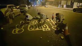 Şanlıurfa'da okul çevrelerinde trafik güvenliği için hummalı çalışma
