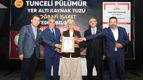 Pülümür Yer Altı Kaynak Tuzu coğrafi işaretle tescillendi