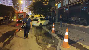 Batman GAP Mahallesindeki bir kafede gece saatlerinde yangın paniği yaşandı