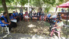 Muşlu gençler Kıbrıs gazilerini evlerinde ziyaret ederek anılarını dinledi