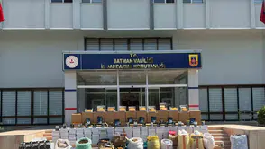 Batman merkezli kaçakçılık baskınında çok sayıda yasaklı malzeme yakalandı