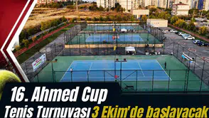 16. Amed Cup Tenis Turnuvası 3 Ekim’de başlayacak